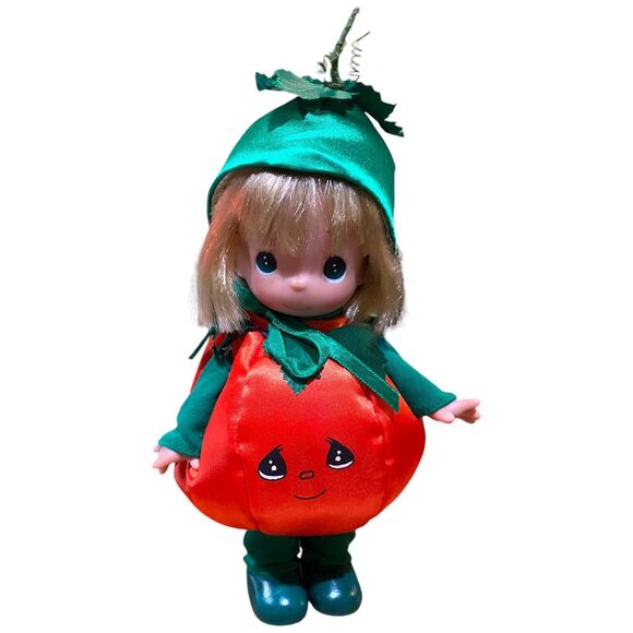 Vtg Precious Moments You're My Pumpkin Halloween Doll 9"Collectible - Picture 10 of 10